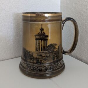 Vintage Stein by Ridgways, England Pottery - Burns Monument and Cottage